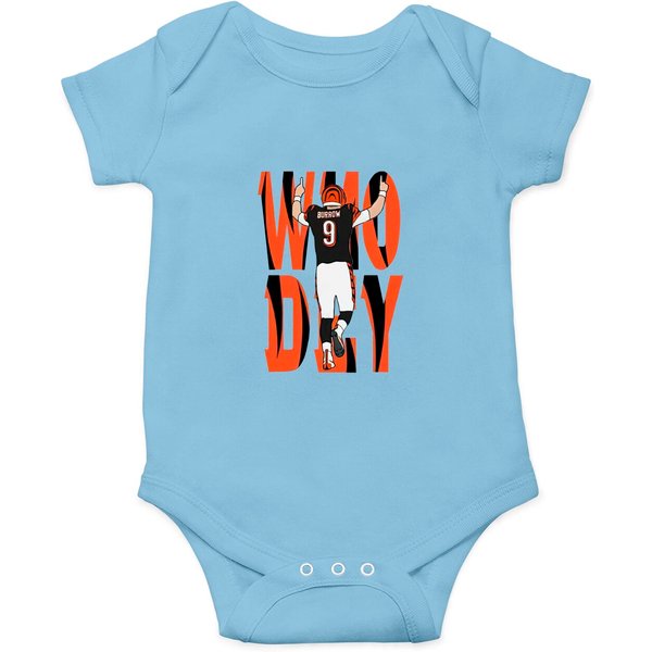 Cincinnati Burrow Who Dey Pullover Onesie-image
