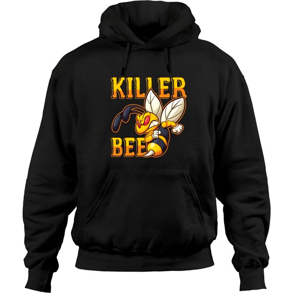 Awesome Killer Bee Hornet Yellowjacket Honeybee Lover Hoodies-image