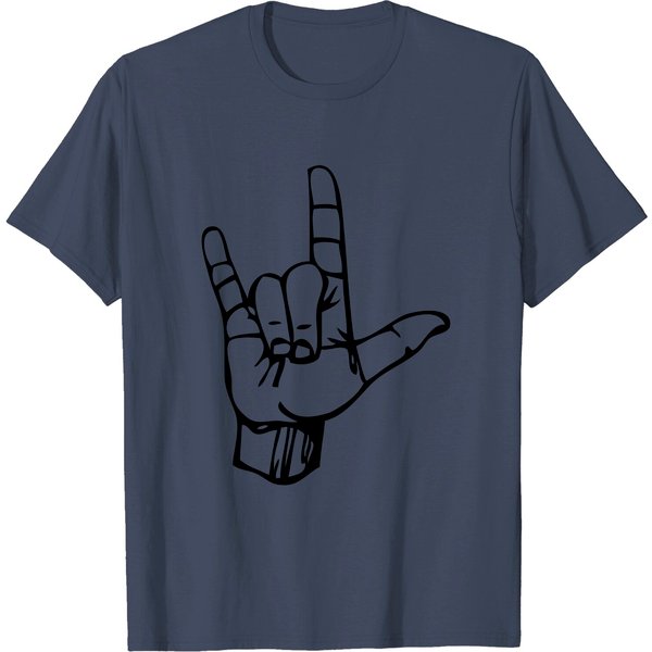 I Love You Sign Language T Shirt-image
