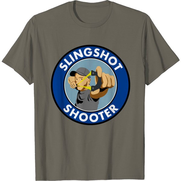 Badgework Slingshot Shooter T Shirt-image