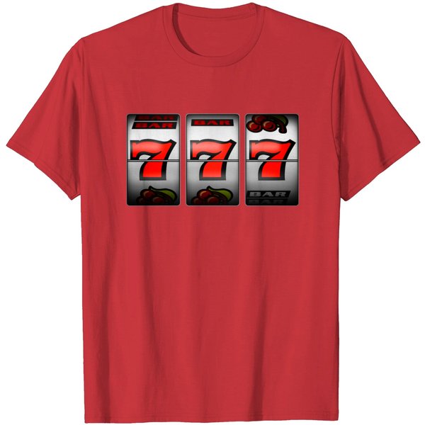 Slot Machine Jackpot 777 Winner T Shirt-image