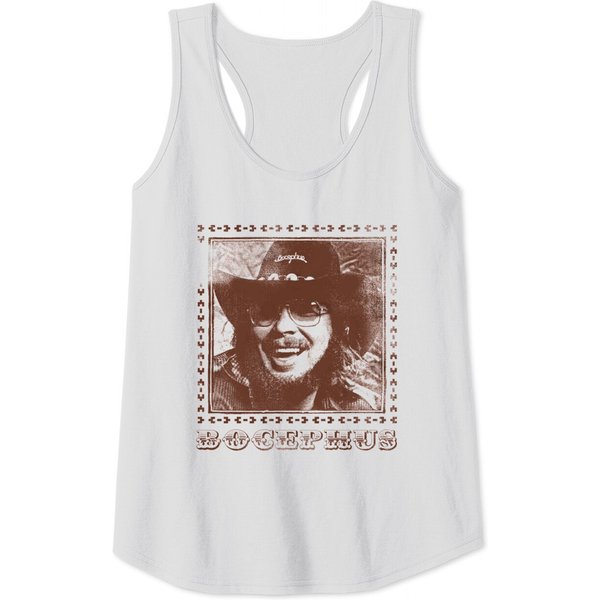 Hank Williams Jr /// Vintage Faded Style Fan Design - Hank Williams Jr - Tank Tops-image