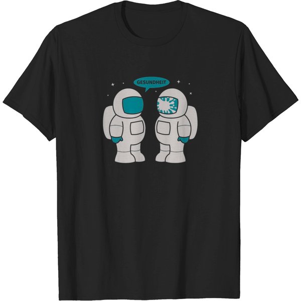 Space Sneeze Funny T Shirt T Shirt-image