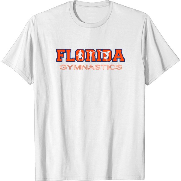 Florida Gymnastics Tumbling Gear Aerobic Dance T-Shirt-image