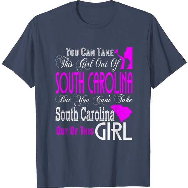 South Carolina T Shirt, South Carolina Girl Shirt T Shirt-image