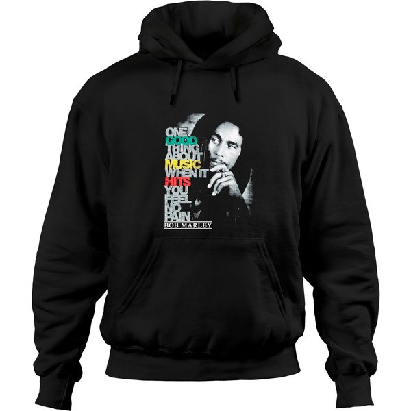 Bob Marley Good Music Hits Hoodies-image