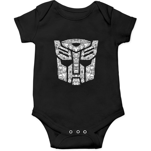 Transformers Autobots Detailed Logo Onesie-image