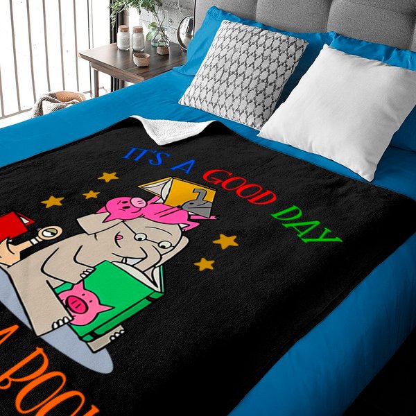 It's A Good Day To Read A Book Baby Blanket Baby Blanket-image