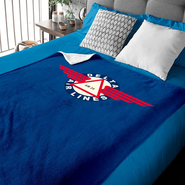 Delta Airlines Baby Blankets-image