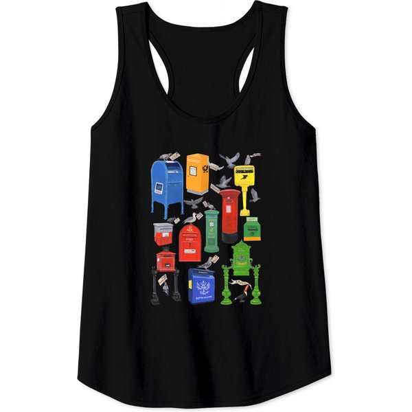 Mailboxes Of The World - Mailboxes - Tank Tops-image