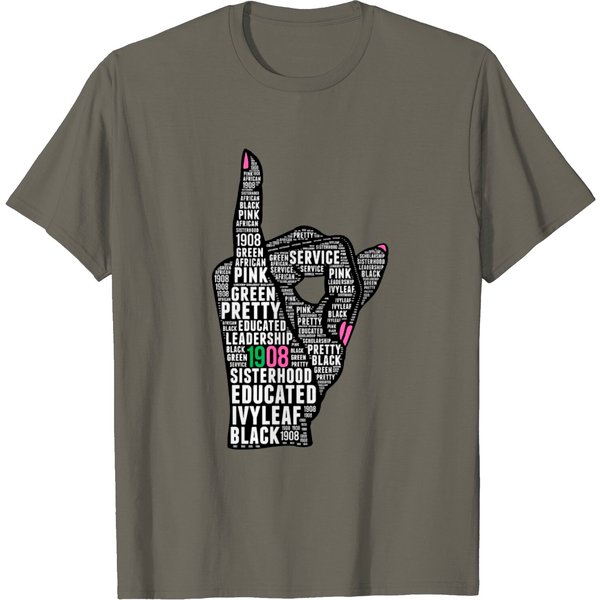 Women Aka Sorority Alpha Pretty Girl 1908 Aka T Shirt-image