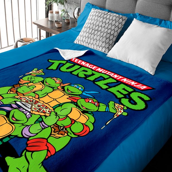 Teenage Mutant Ninja Turtles Pizza Crew Baby Blankets-image