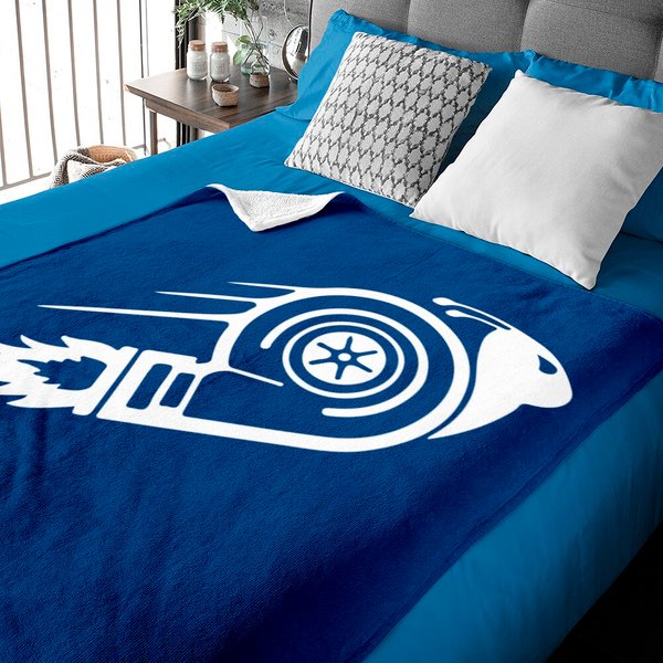 Turbo Snail Boost Racing Team Baby Blankets