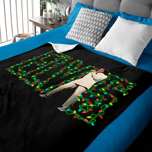 Elvis Presley Official Elvis Christmas Lights Baby Blankets-image