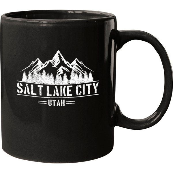 Salt Lake City Utah Mountains Nature Souvenir Gift Mugs-image