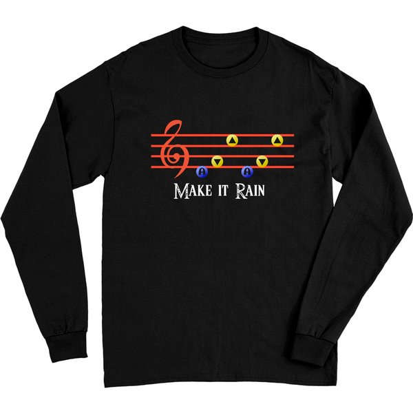Legend Of Zelda Make It Rain Long Sleeves-image