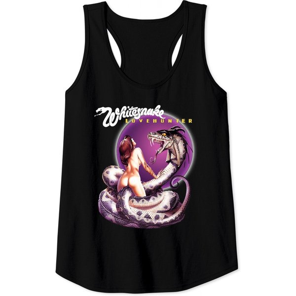 White Snake Classic Tank Tops-image