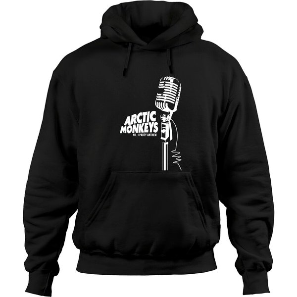 Arctic Monkeys Microphone - Arctic Monkeys Merch - Hoodies-image