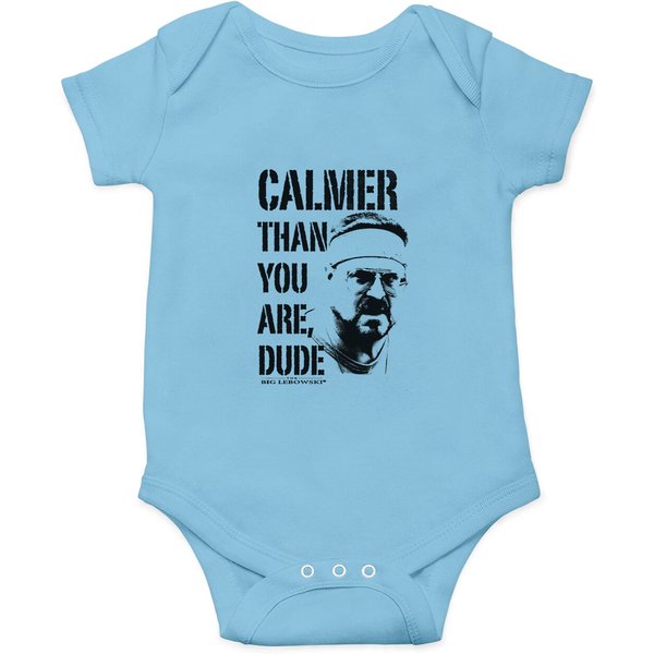 The Big Lebowski Calmer Than You Are Dude Onesie-image