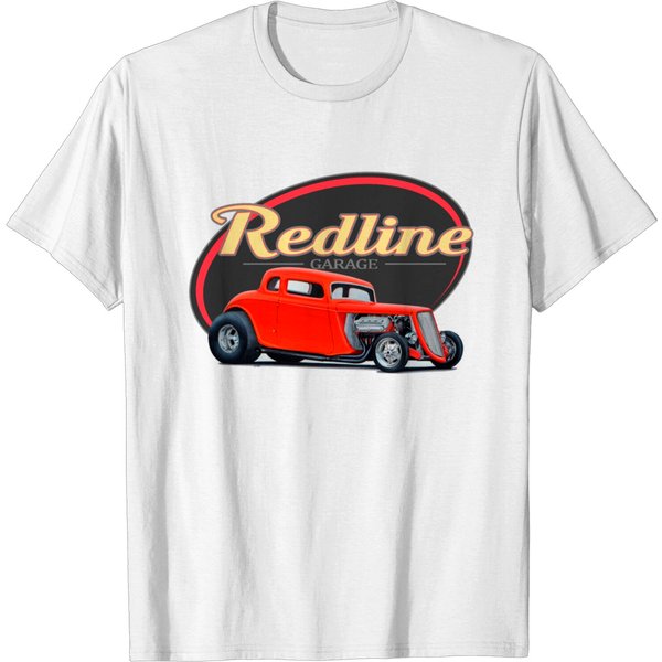 Redline Hot Rod T Shirt-image