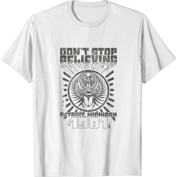 Journey Rock Band Don't Stop Believin' Image Adult Long Sleeve T-Shirts Sweatshirt-image