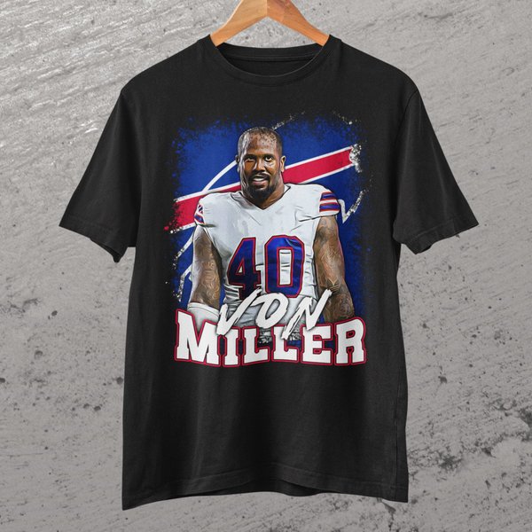 Von Miller Buffalo Football Lover T Shirt-image