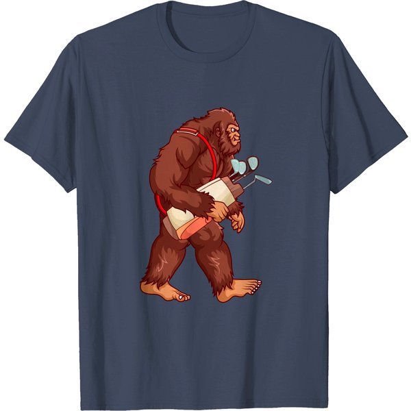 Sasquatch Lover Golf T-Shirt-image