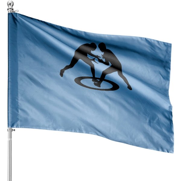 Wrestling Freestyle House Flag-image
