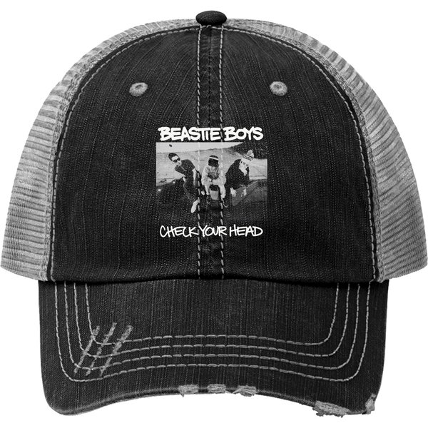 Vintage Fade Beastie Boys Check Your Head Trucker Hats-image