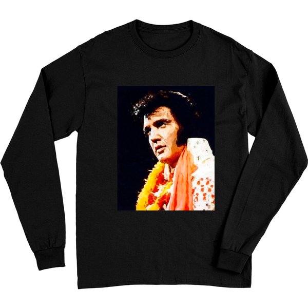 Elvis Presley Painting - Elvis Presley - Long Sleeves-image