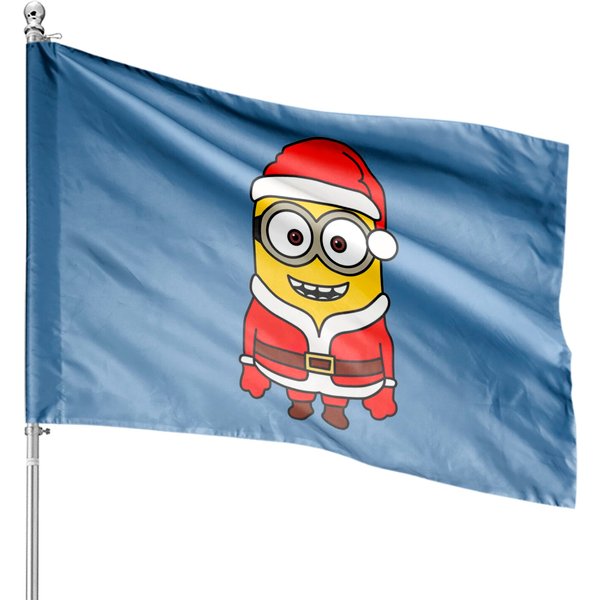 Santa Minion Classic House Flag-image
