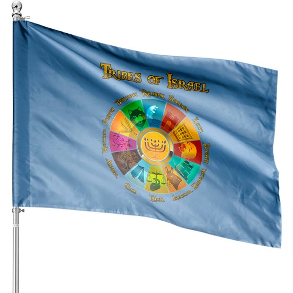 Hebrew Israelites House Flags-image