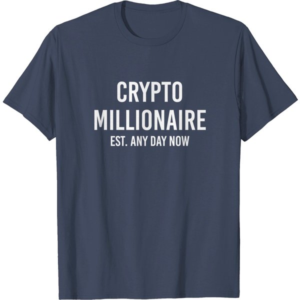 Funny Cryptocurrency Gift Crypto Millionaire - Cryptocurrency - T-Shirt-image