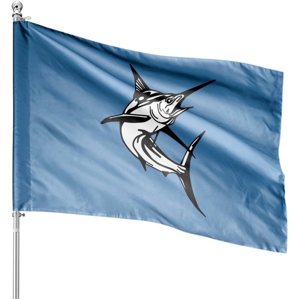 Marlin, Swordfish, Shark, ✔ House Flags-image