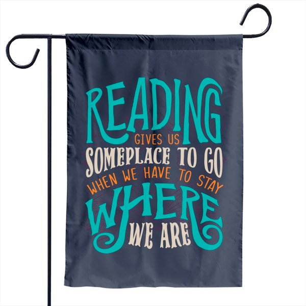 Book Lover Librarian Bookworm Reading Club Reading Garden Flag