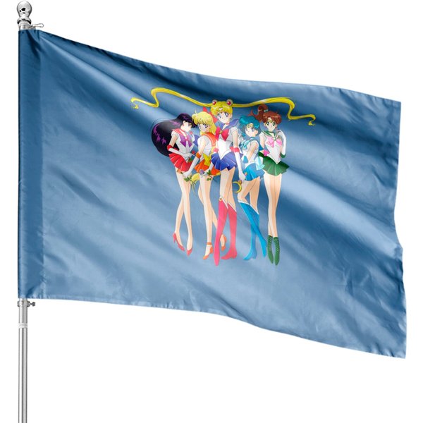 Sailor Moon 25Th Anniversary - Sailor Moon - House Flags-image