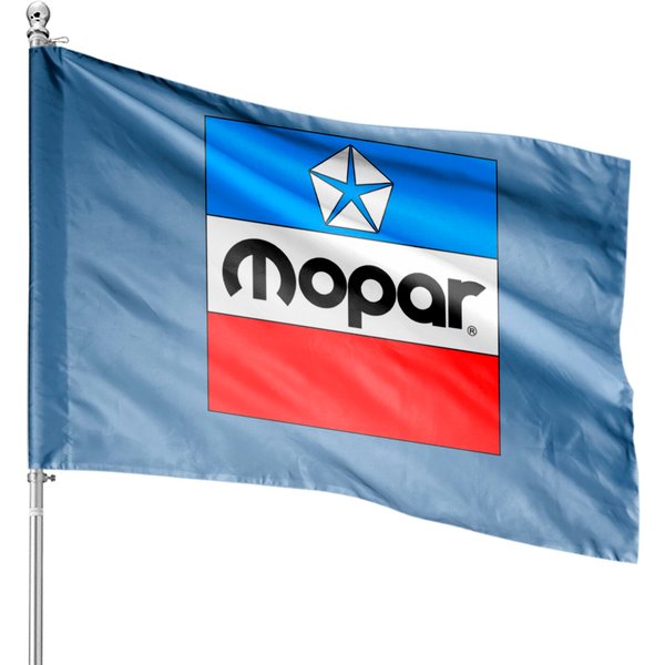 Classic Mopar Block Logo - Mopar - House Flags-image