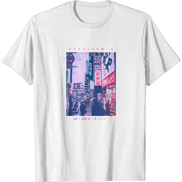 90'S Lofi Tokyo Japanese Aesthetic Graphic T-Shirt-image