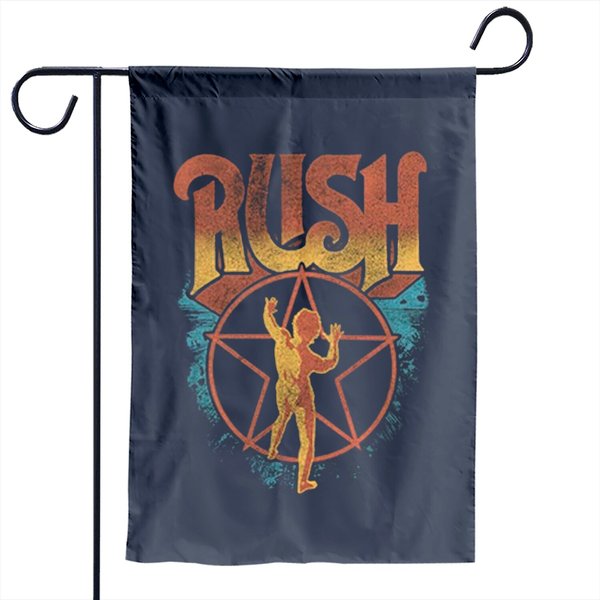 Rush Ombre Starman Garden Flag-image