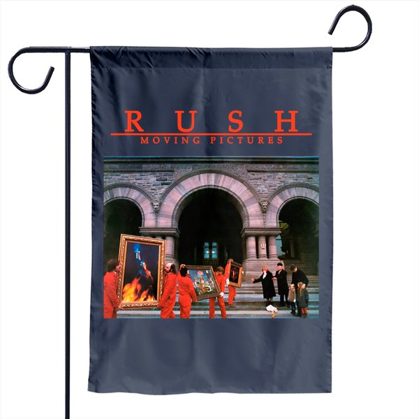 Rush Moving Pictures Garden Flag