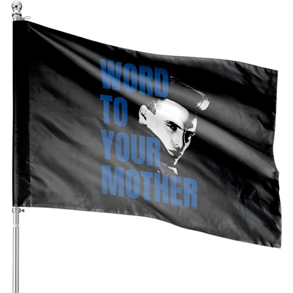 Vanilla Ice Rapper Word To Your Mother Short Sleeve House Flags-image