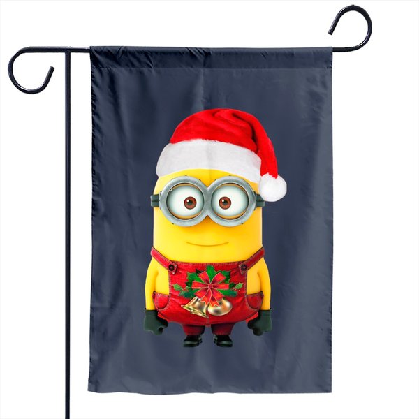 Minion Christmas Classic Garden Flag-image