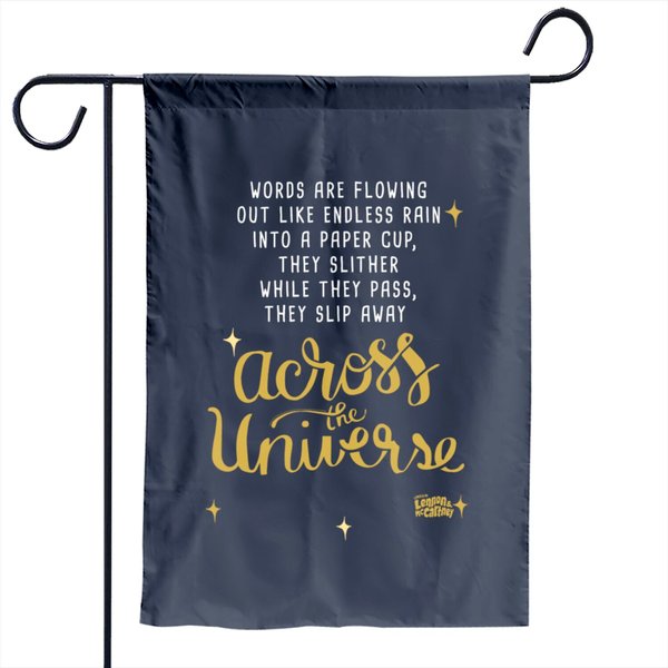 Lyrics Garden Flag Lennon And Mccartney - Across The Universe