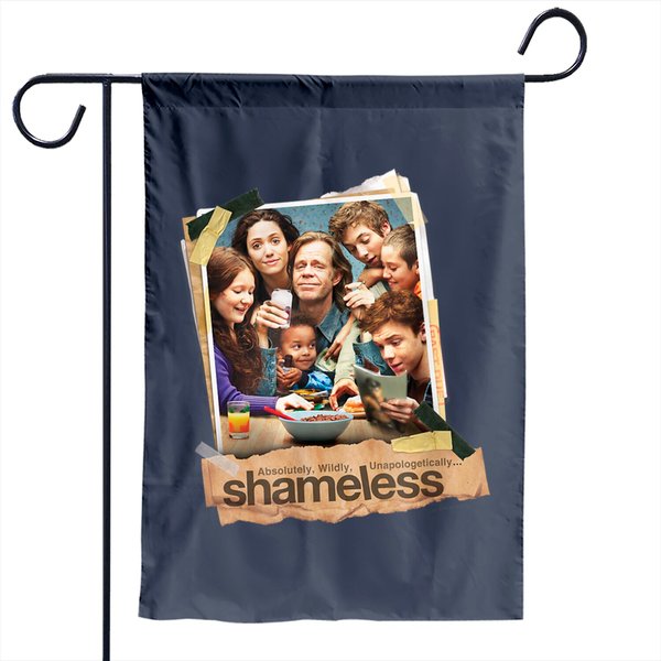 Shameless Merch Garden Flag Dinner Table-image