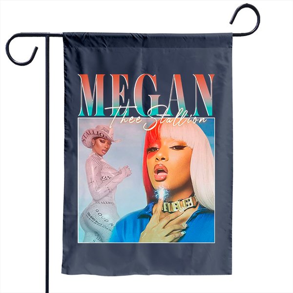 Megan Thee Stallion Vintage Garden Flag-image
