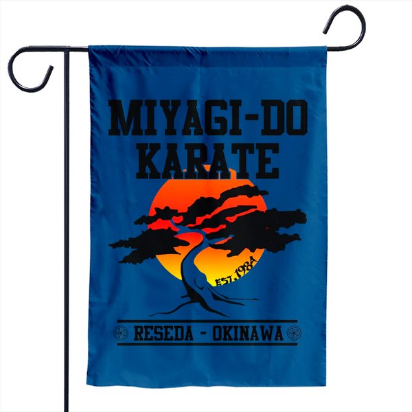 Miyagi Do Karate Est 1984 Garden Flag-image
