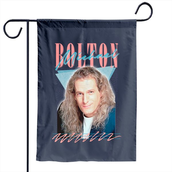 Michael Bolton / 90S Style Fan Art Design - Michael Bolton - Garden Flag-image