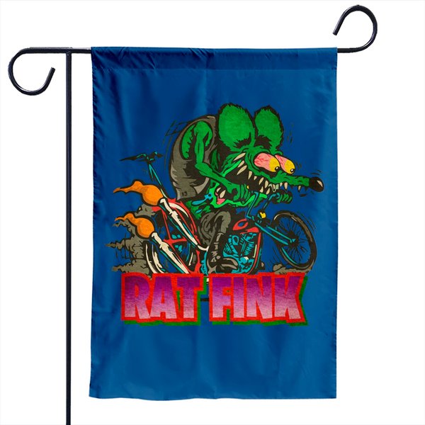 Classic Rat Fink - Rat Fink - Garden Flag-image
