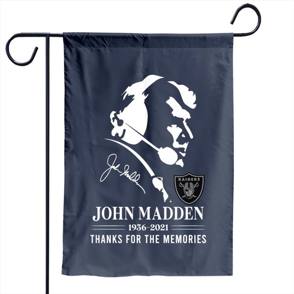 John Madden Garden Flag