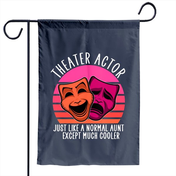 Theatre Actor Garden Flag-image